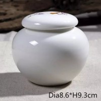 Mini ceramic pet urn