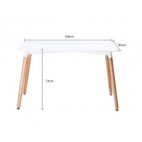 modern dining table coffee table leisure MDF table