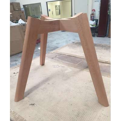 wood furniture parts chair base wood chair legs beech wood legs